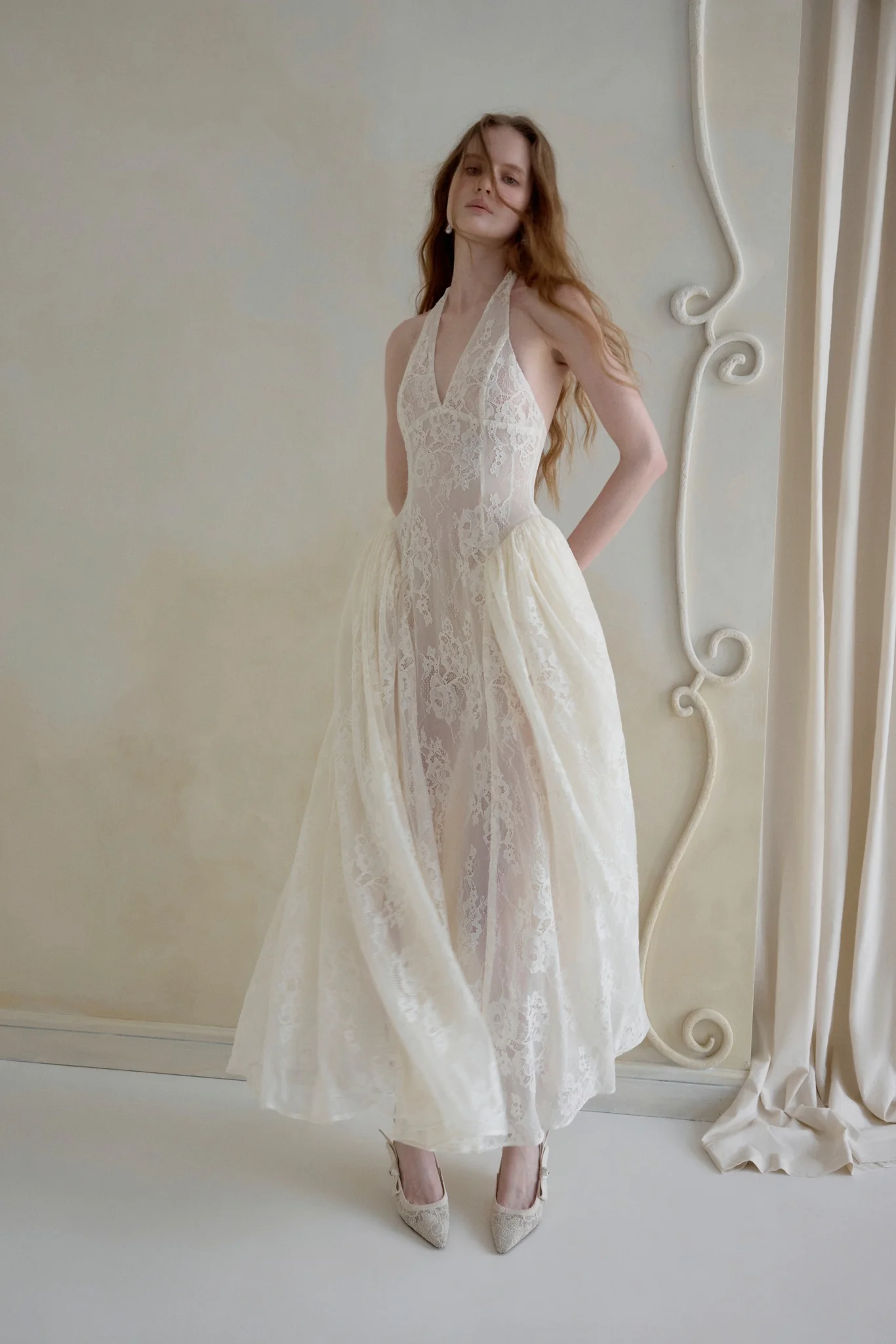 Ethereal Lace Dress - Image 3