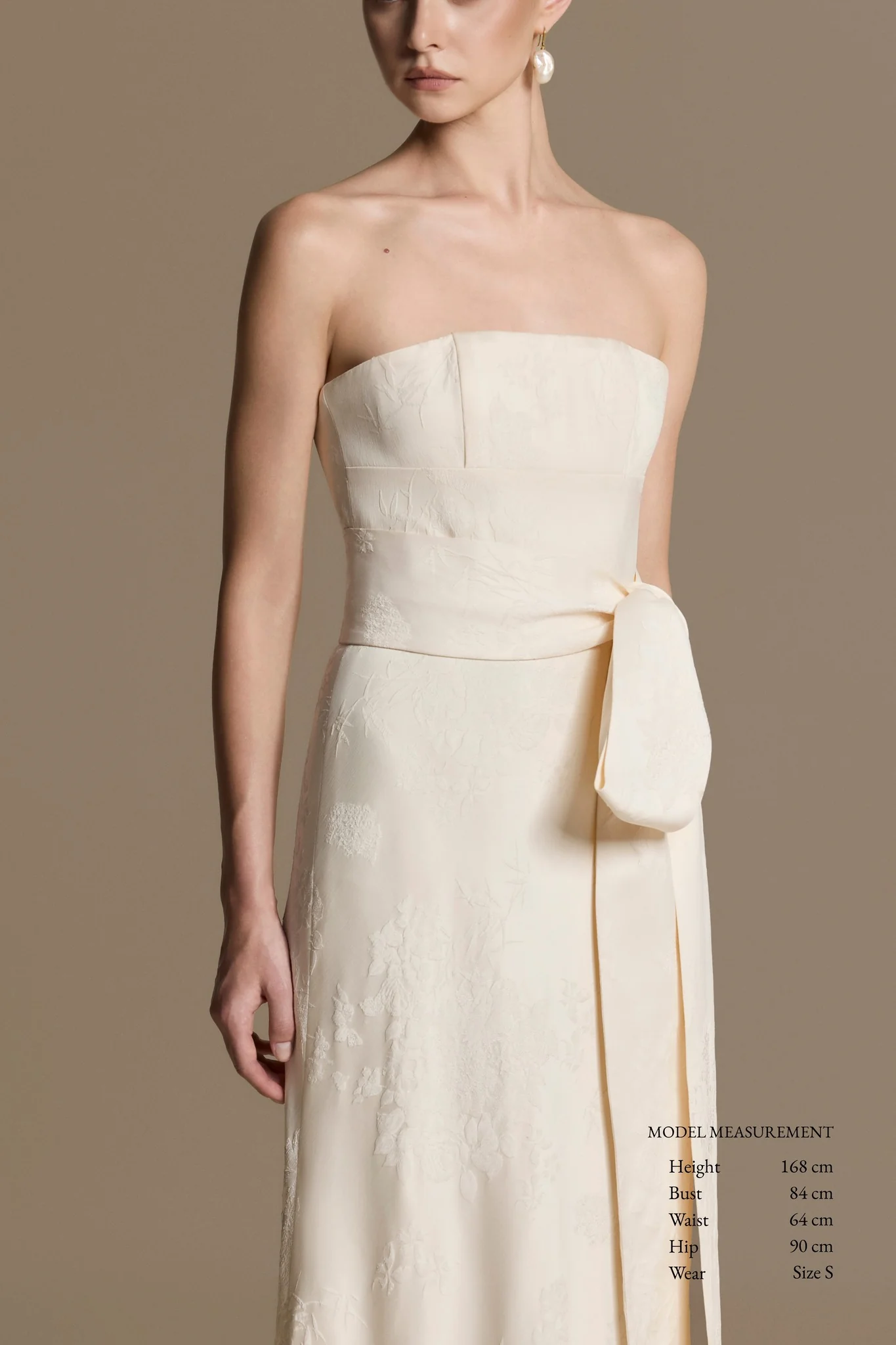 Fluid Brocade Dress - Image 8